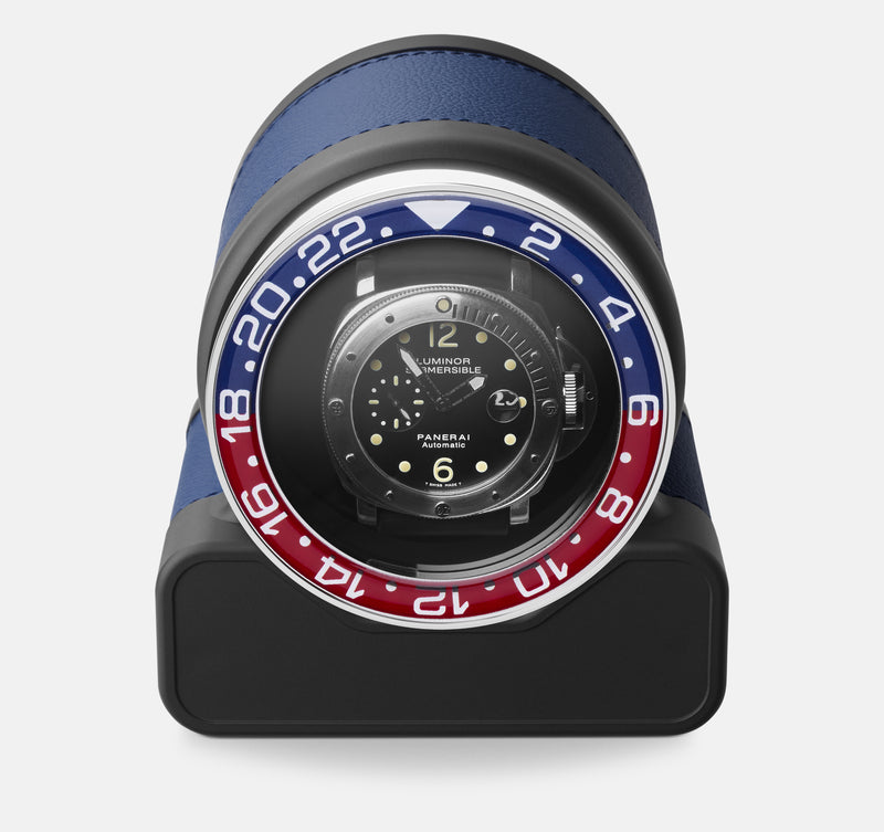 Loja de Relógios Monocromáticos | Scatola del Tempo - Rotor One Sport - Relógio Bobinador - Azul