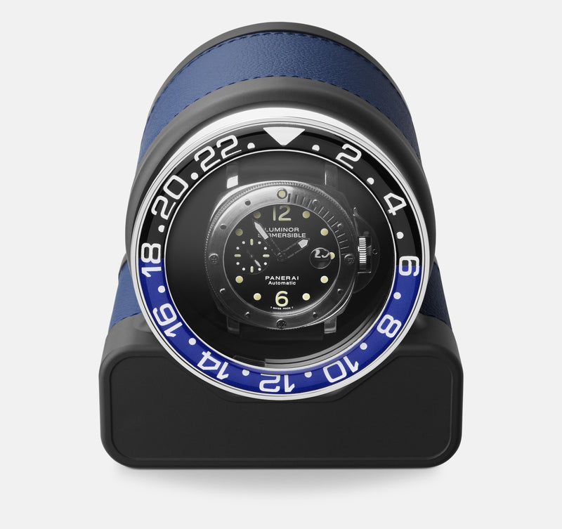 Loja de Relógios Monocromáticos | Scatola del Tempo - Rotor One Sport - Relógio Bobinador - Azul