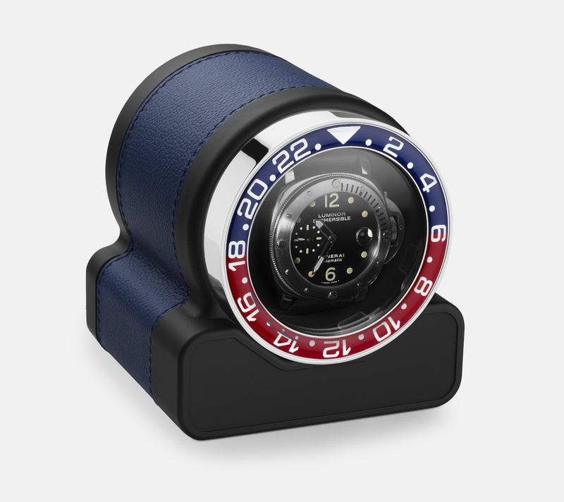 Loja de Relógios Monocromáticos | Scatola del Tempo - Rotor One Sport - Relógio Bobinador - Azul