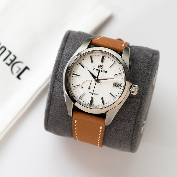 Loja de Relógios Monocromáticos | Delugs Epsom Calfskin Watch Strap - Honey
